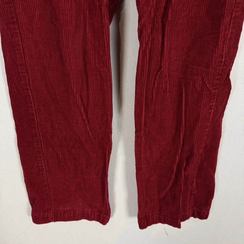 The Children's Place Pants Boys 14 27x28 Red Corduroy Chino Twill Casual School